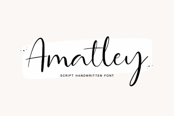 Amatley Script: Elevate Your Brand with Elegant Typography
