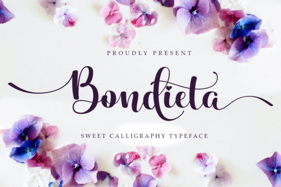 Bondieta Script: A Versatile Font for Creative Projects
