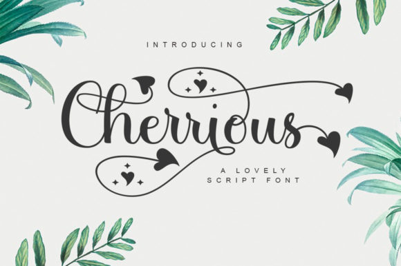 Cherrious Script: A Touch of Elegance for Your Web Design