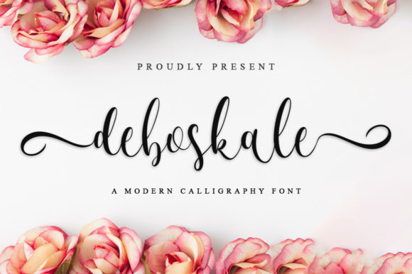 Deboskale Script: A Font for Elegant Editorial Design