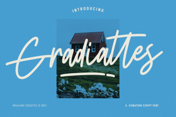 Discover Gradiattes Script: A Font for Elegant Publishing
