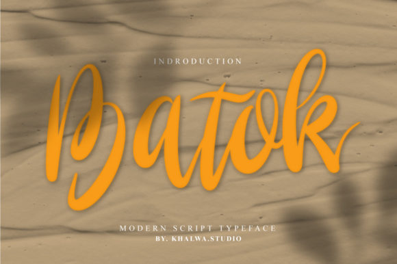 Discover the Charm of Batok Script for Handmade Creations