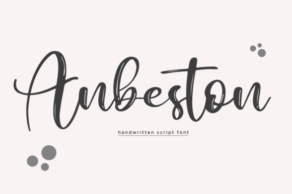 Discovering Anbeston Script: A Font for Elegant Publishing
