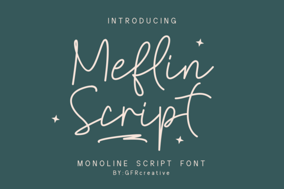 Discovering Meflin Script: A Font for Elegant Branding