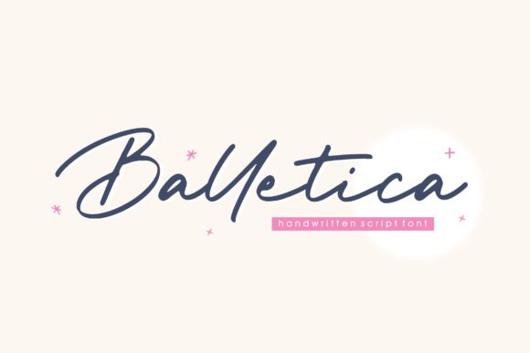 Elevate Your Brand with Balletica Script Font