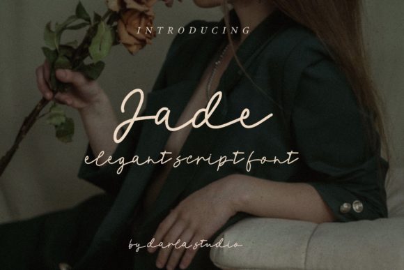 Elevate Your Editorial Design with Jade Script