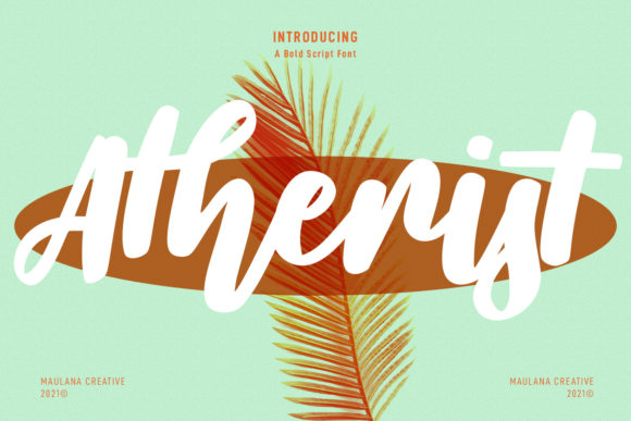 Enhance Your Brand with Atherist Script Font