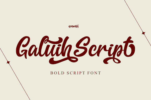 Enhance Your Brand with Galiuh Script: A Stylish Handwritten Font