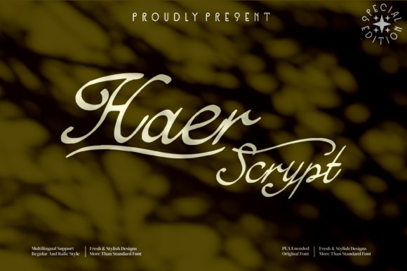 Enhance Your Brand with Haer Script Font