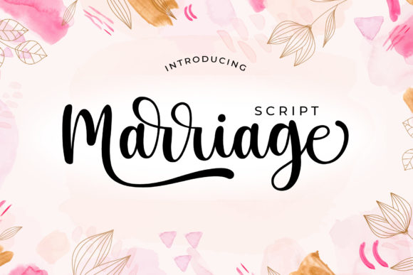 Enhance Your Brand with Marriage Script Font