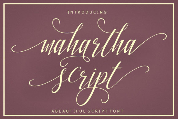 Enhance Your Campaign with Mahartha Script Font