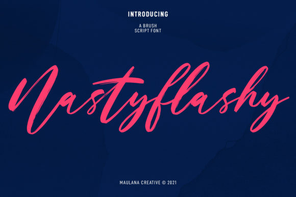 Enhance Your Campaign with Nastyflashy Script Font