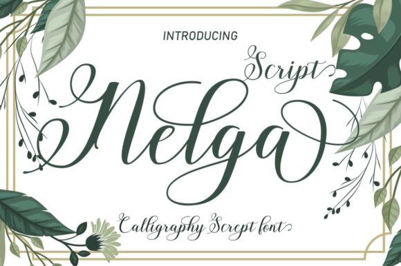 Enhance Your Campaign with Nelga Script Font