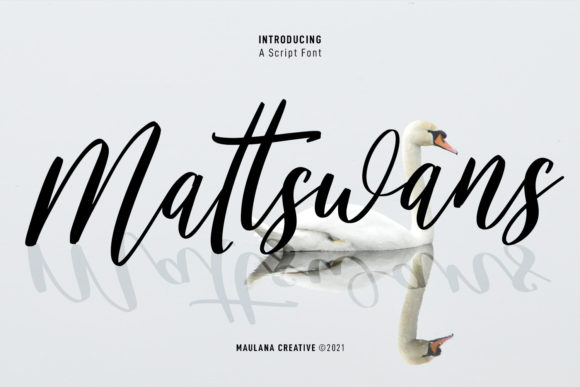 Enhance Your Craft with Mattswans Script Font
