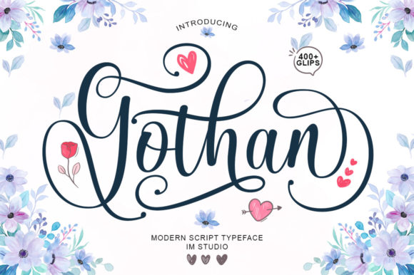 Enhance Your Handmade Creations with Gothan Script