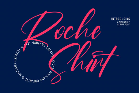 Enhancing Web Design with Roche Shirt Script