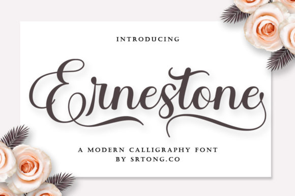 Ernestone Script: A Premium Font for Elegant Branding