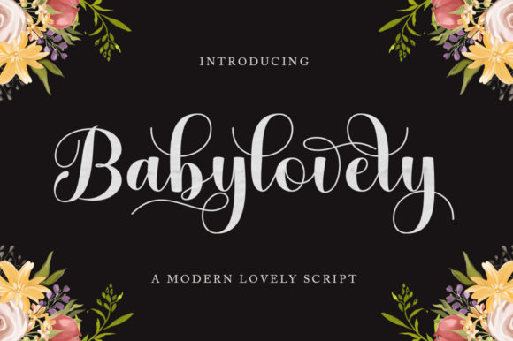 Exploring Baby Lovely Script: A Delicate Typeface for Elegant Designs