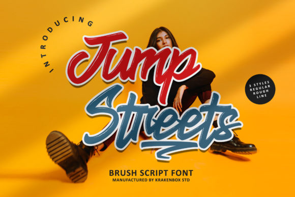 Jump Streets Script: A Handcrafted Font for Makers