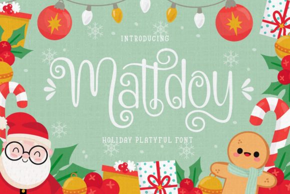 Mattdoy Script: A Romantic and Sweet Calligraphy Typeface