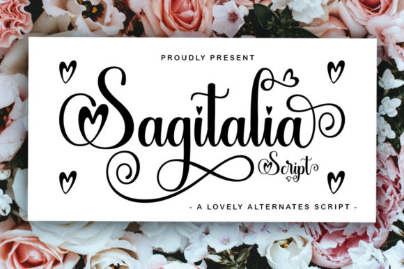 Sagitalia Script: A Handwritten Font for Web Design