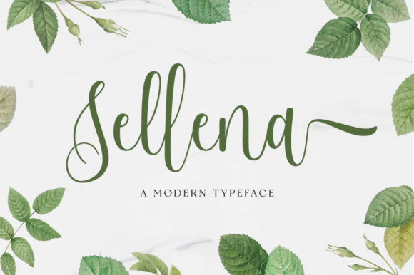 Sellena Script: A Graceful Addition to Your Design Toolkit