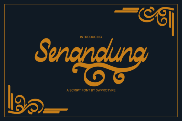 Senandung Script: A Charming Font for Your Brand's Voice