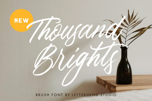 Thousand Brights Script: A Vibrant Font Choice