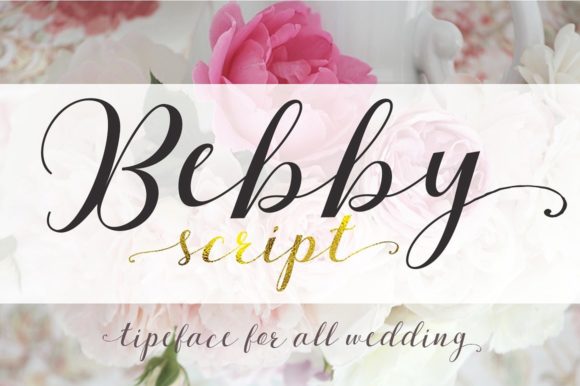 Transform Your Brand with Bebby Script Font