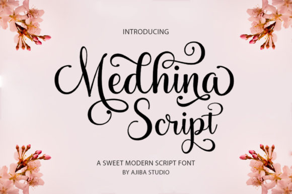 Transform Your Brand with Medhina Script Font