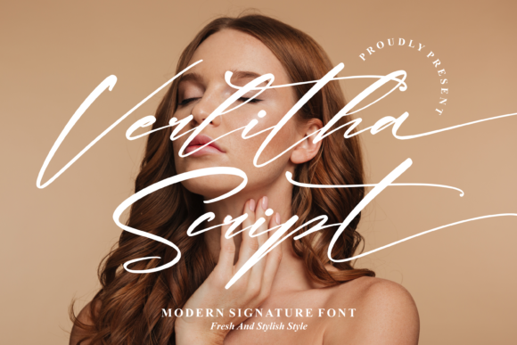 Verlitha Script: A Chic Font for Handmade Creations