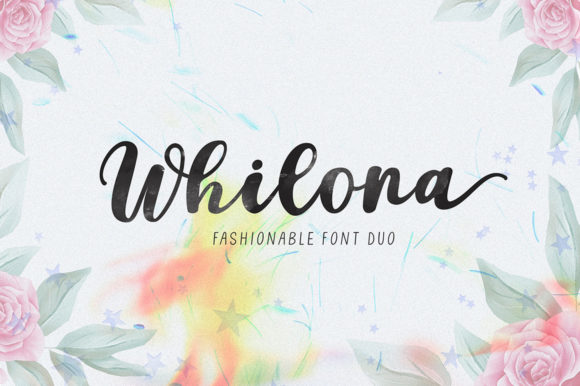 Whilona Script: A Modern Handwritten Font for Editorial Design